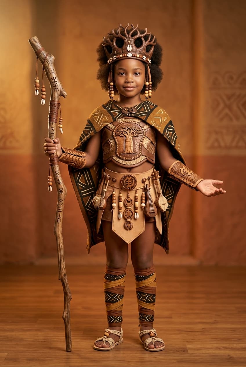 Baobab Order guardian in full regalia