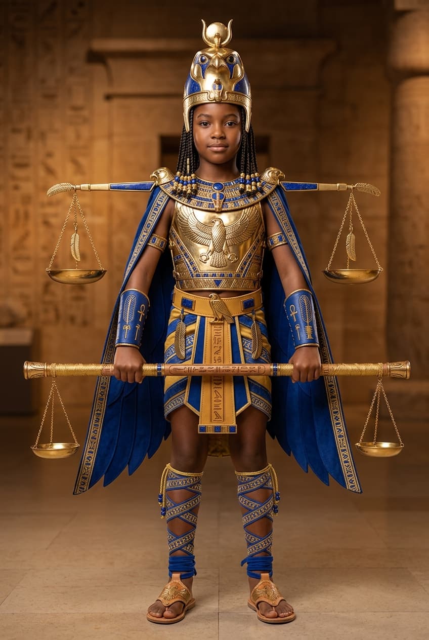 Falcon Order guardian in full regalia